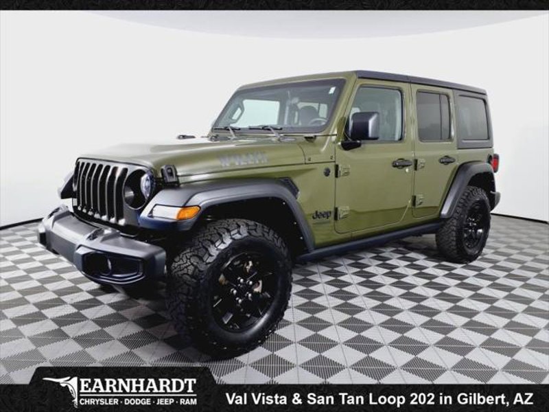 Certified 2021 Jeep Wrangler Unlimited Sport image 1