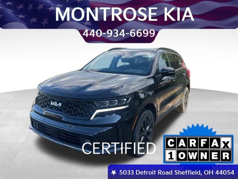 Certified 2022 Kia Sorento SX image 1