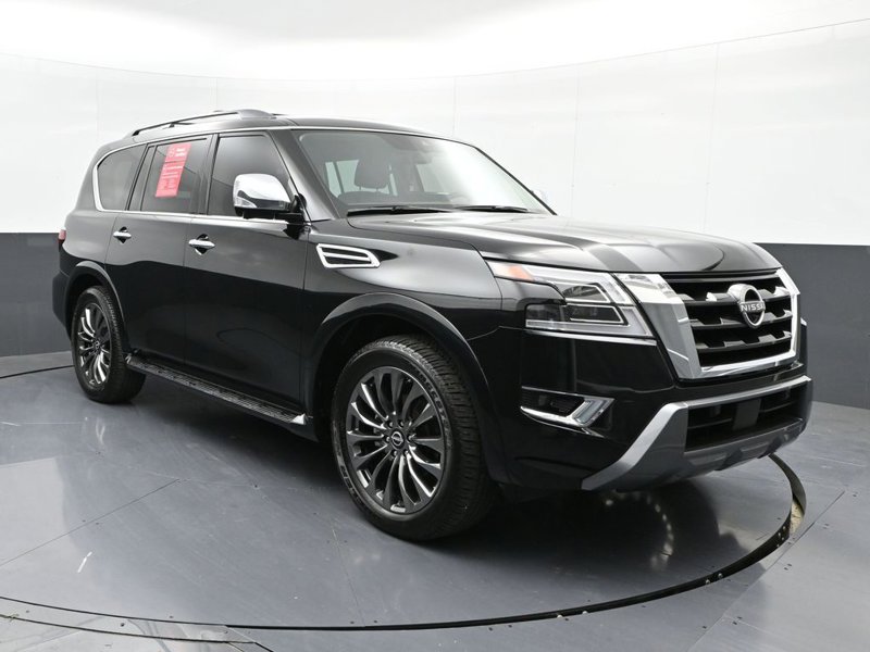 Certified 2024 Nissan Armada Platinum w/ Captain's Chairs Package image 1