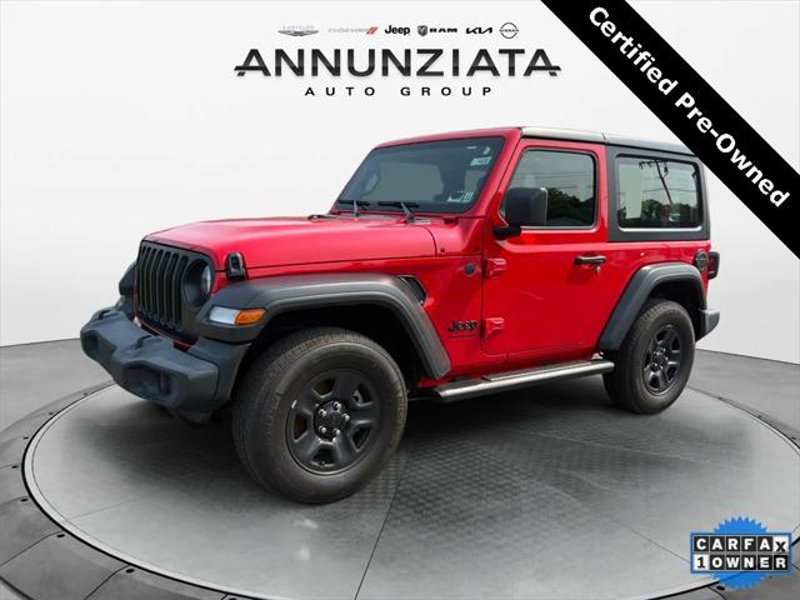 Certified 2022 Jeep Wrangler Sport image 1