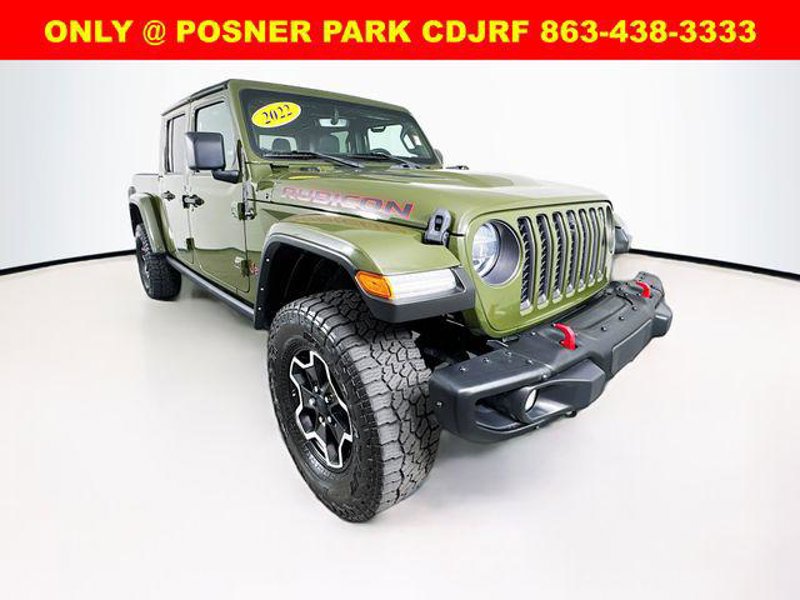 Certified 2022 Jeep Gladiator Rubicon w/ LED Lighting Group image 1