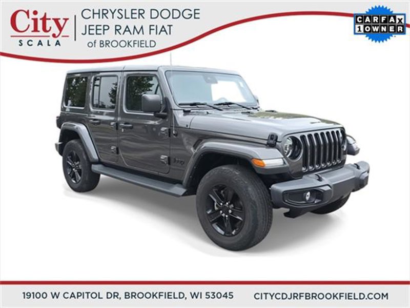 Certified 2021 Jeep Wrangler Unlimited Sahara image 1