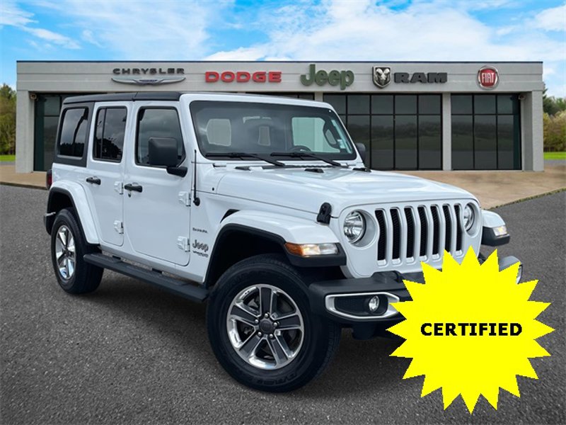 Certified 2021 Jeep Wrangler Unlimited Sahara image 1