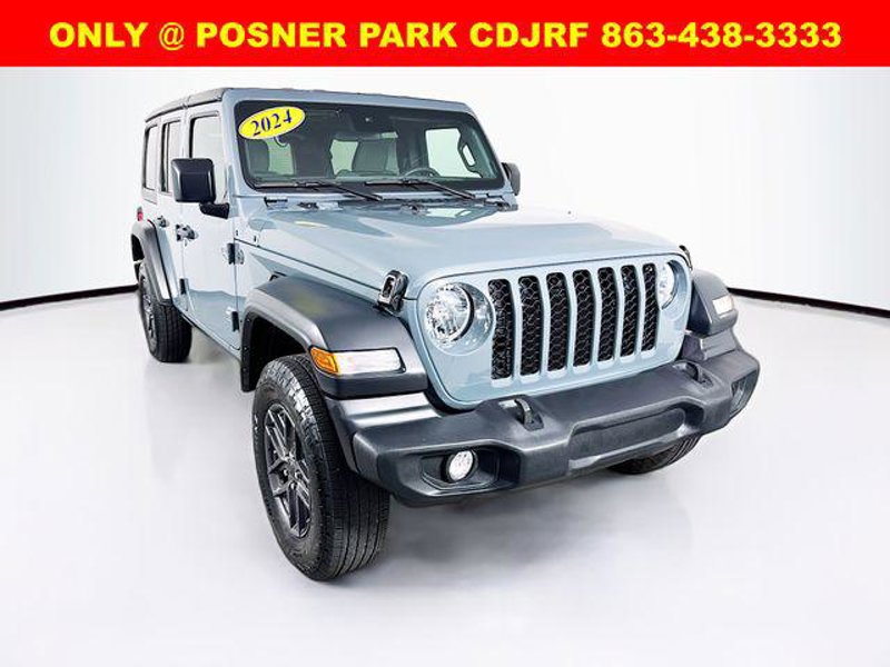 Certified 2024 Jeep Wrangler Unlimited Sport image 1