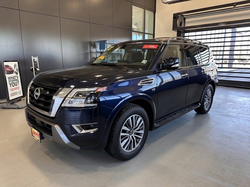 Certified 2022 Nissan Armada SL w/ Captain's Chairs Package image 1