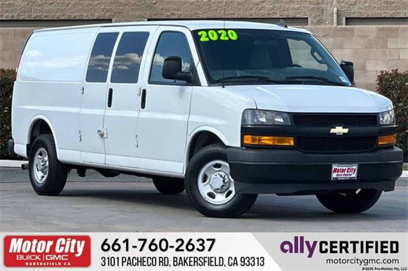 Certified 2020 Chevrolet Express 2500 Extended w/ Communications Package image 1