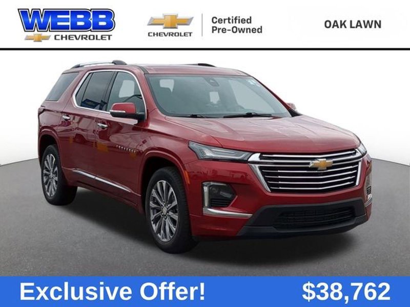 Certified 2023 Chevrolet Traverse Premier w/ LPO, Floor Liner Package image 1