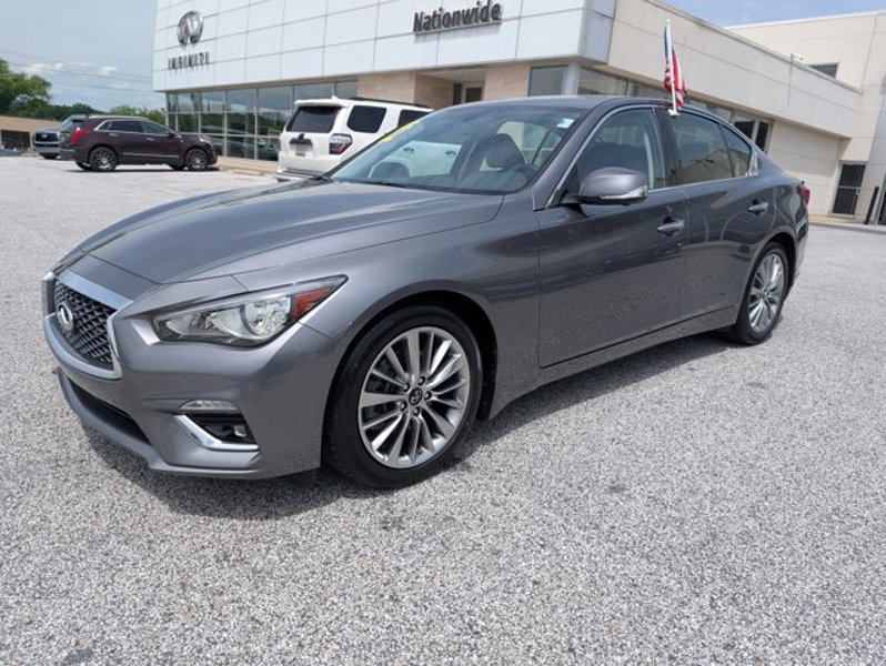 Certified 2022 INFINITI Q50 Luxe w/ Cargo Package image 1