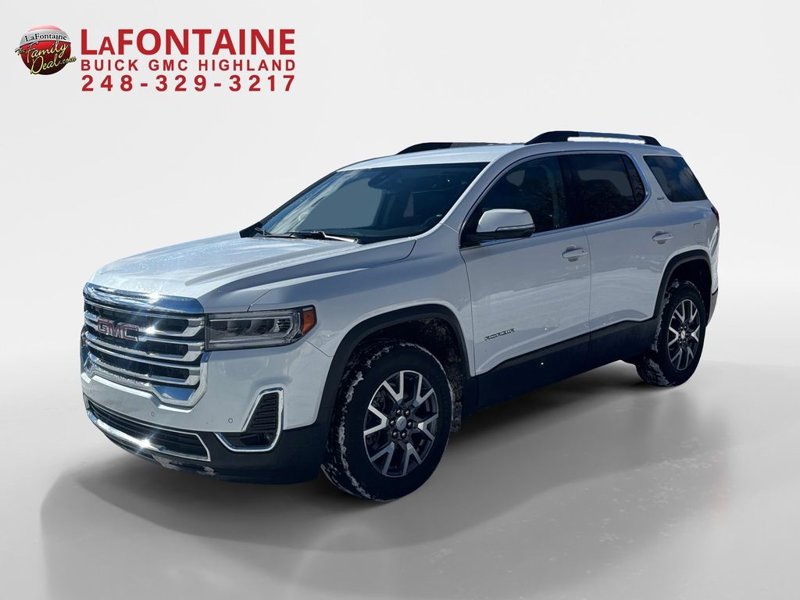 Certified 2023 GMC Acadia SLT w/ LPO, Floor Liner Package image 1