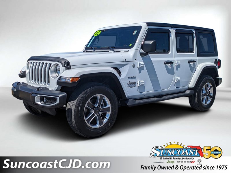 Certified 2022 Jeep Wrangler Unlimited Sahara image 1