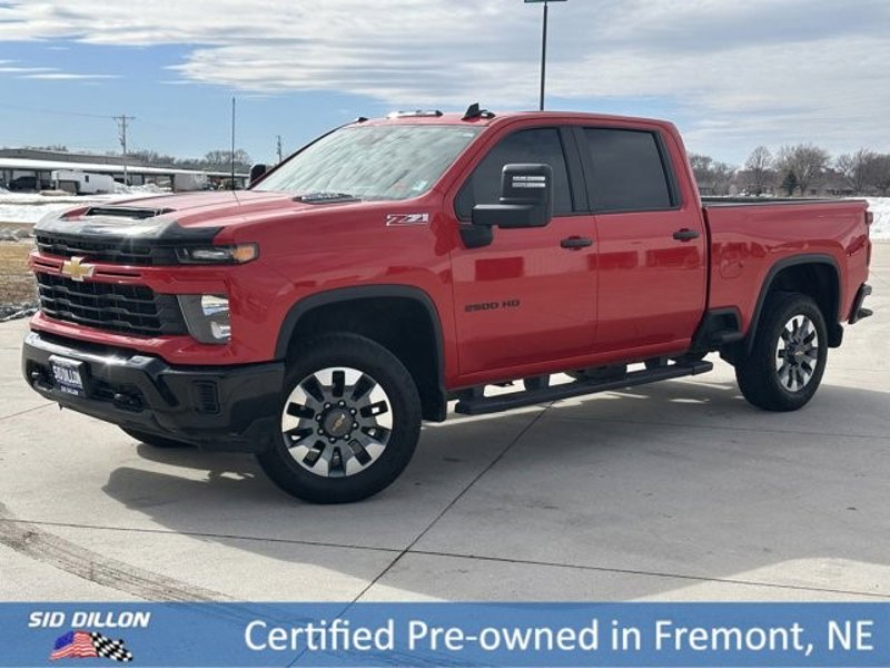 Certified 2024 Chevrolet Silverado 2500 Custom w/ Custom Value Package image 1