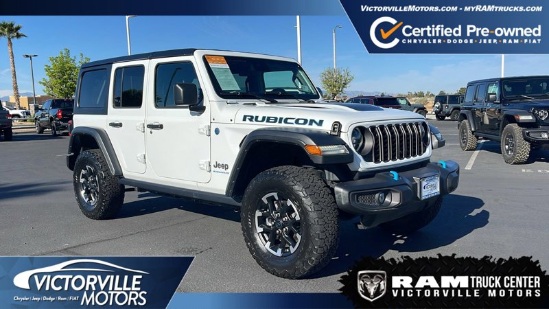 Certified 2024 Jeep Wrangler Unlimited Rubicon 4xe image 1
