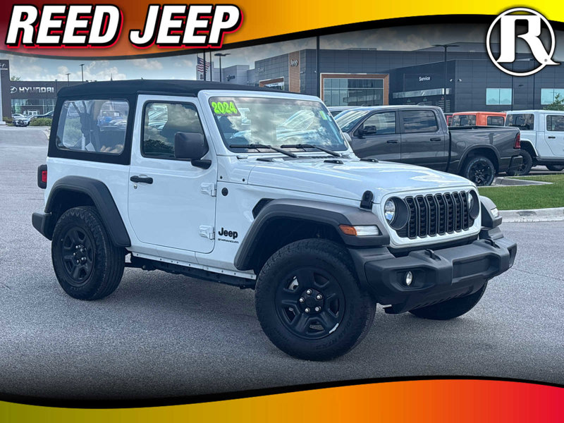 Certified 2024 Jeep Wrangler Sport image 1