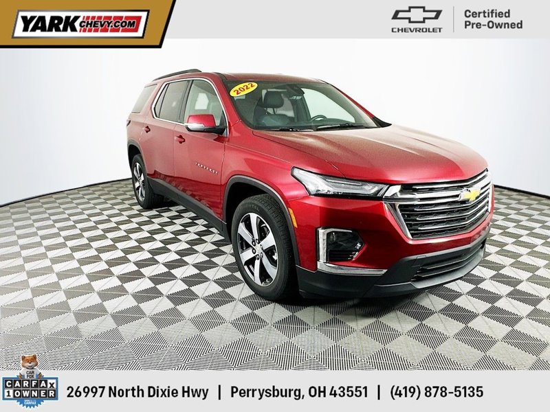 Certified 2022 Chevrolet Traverse LT w/ LT Premium Package image 1