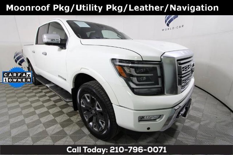 Certified 2024 Nissan Titan Platinum Reserve w/ Moonroof Package image 1