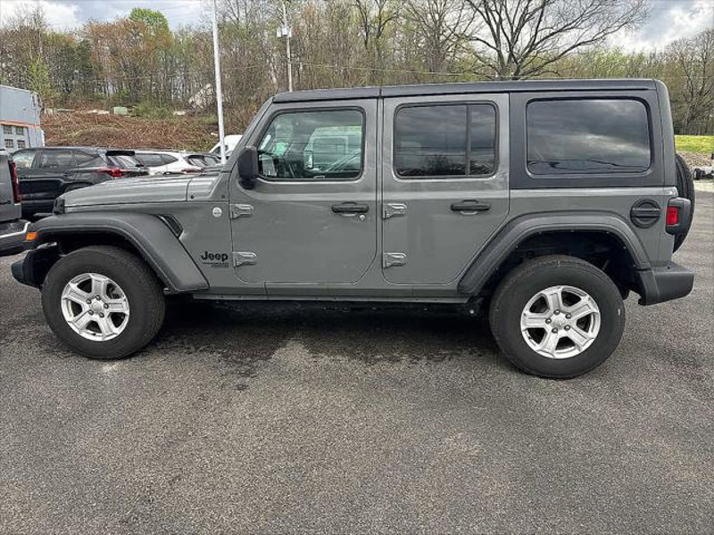 Certified 2021 Jeep Wrangler Unlimited Sport image 1