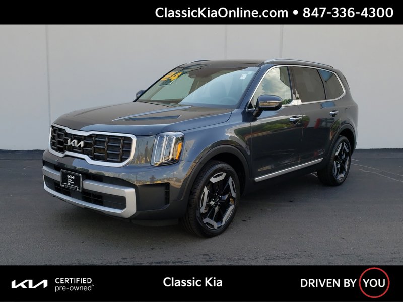 Certified 2024 Kia Telluride S w/ S Sunroof Package image 1