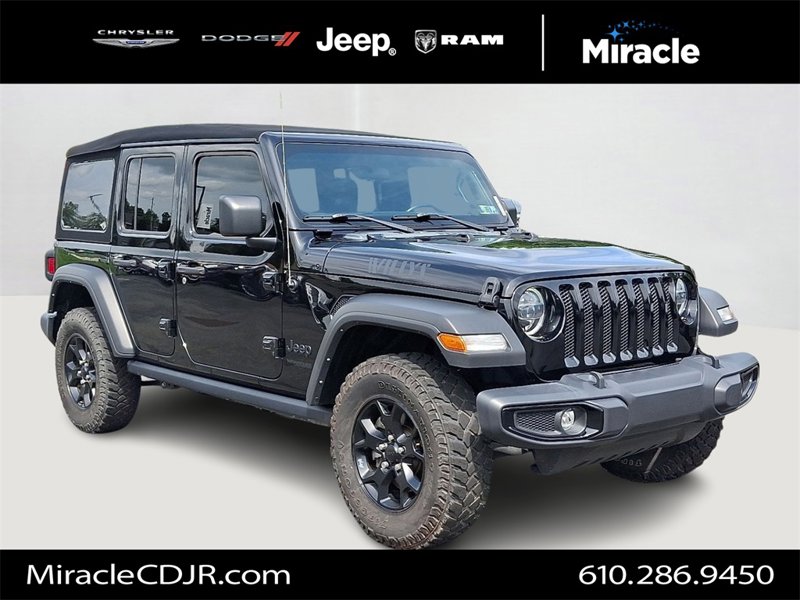 Certified 2022 Jeep Wrangler Unlimited Sport image 1