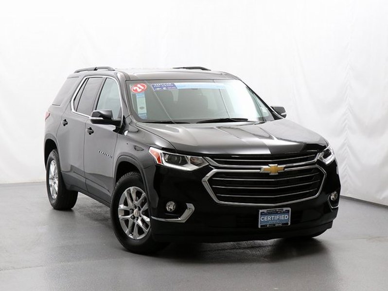 Certified 2021 Chevrolet Traverse LT image 1