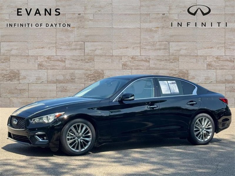 Certified 2023 INFINITI Q50 Luxe w/ Cargo Package image 1
