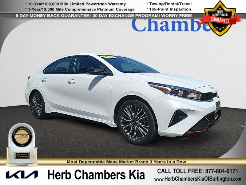 Certified 2022 Kia Forte GT-Line w/ GT-Line Premium Package image 1