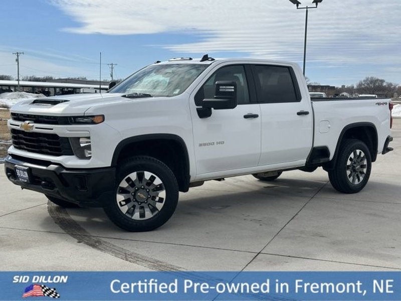 Certified 2024 Chevrolet Silverado 2500 Custom w/ Custom Value Package image 1