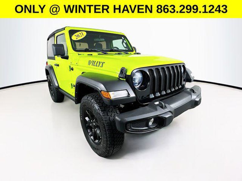 Certified 2021 Jeep Wrangler Sport w/ LED Headlamp & Fog Lamp Group image 1