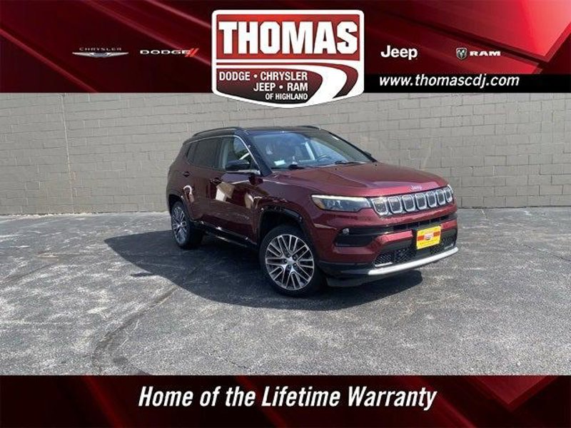 Certified 2022 Jeep Compass Limited w/ Elite Group image 1