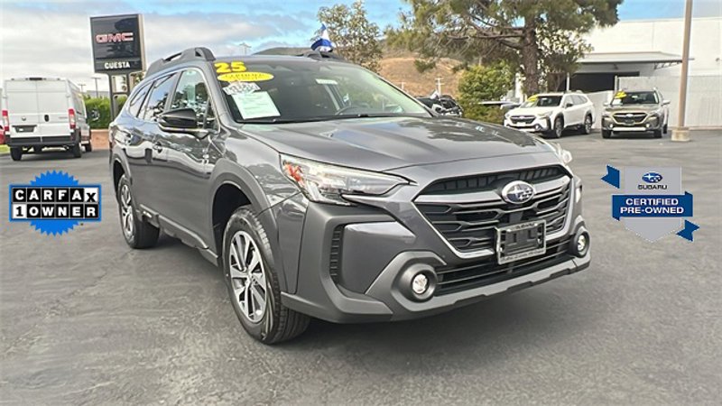 Certified 2025 Subaru Outback Premium image 1