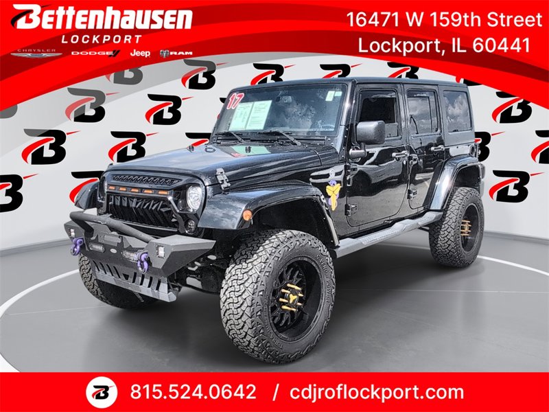 Certified 2017 Jeep Wrangler Unlimited Sahara w/ Connectivity Group image 1