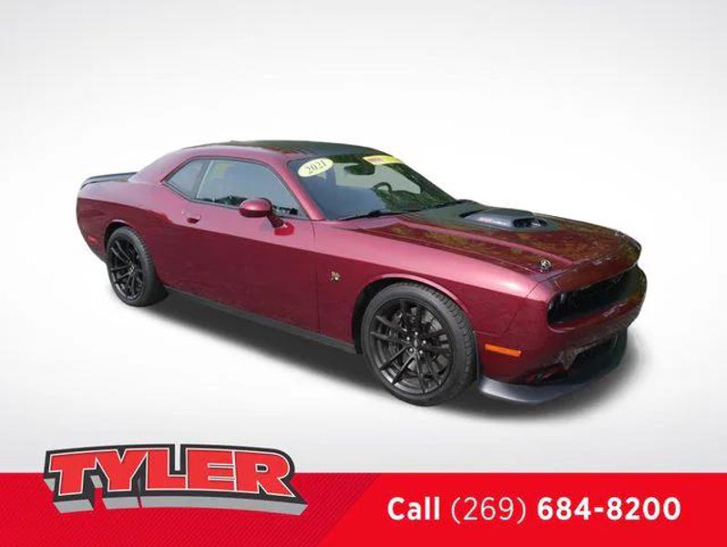 Certified 2021 Dodge Challenger R/T Scat Pack w/ Shaker Package image 1