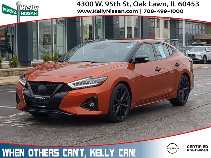Certified 2021 Nissan Maxima SR w/ Sport Mat Group image 1