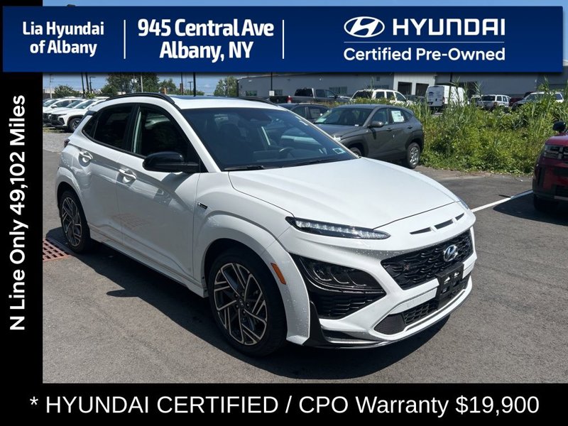 Certified 2022 Hyundai Kona N Line w/ Tech Package image 1
