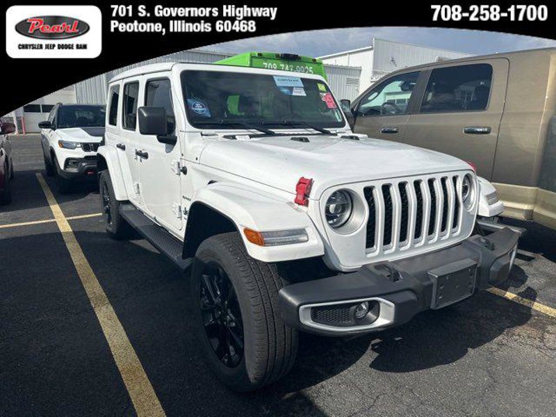 Certified 2021 Jeep Wrangler Unlimited Sahara w/ Cold Weather Group image 1