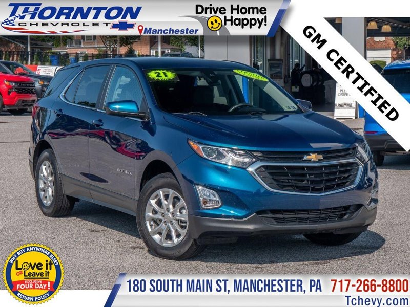 Certified 2021 Chevrolet Equinox LT image 1