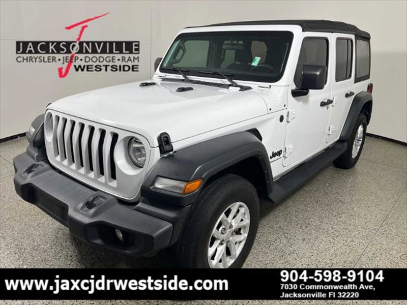 Certified 2023 Jeep Wrangler Unlimited Sport image 1