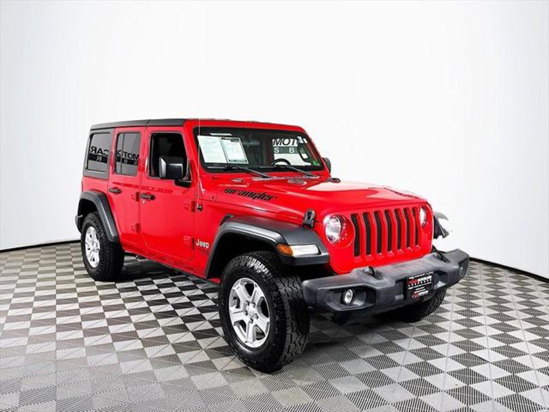 Certified 2019 Jeep Wrangler Unlimited Sport S image 1
