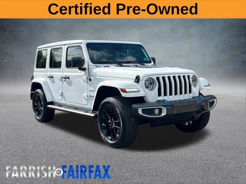 Certified 2022 Jeep Wrangler Unlimited Sahara w/ Cold Weather Group image 1