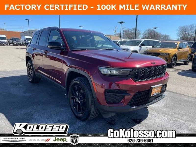 Certified 2024 Jeep Grand Cherokee Altitude image 1