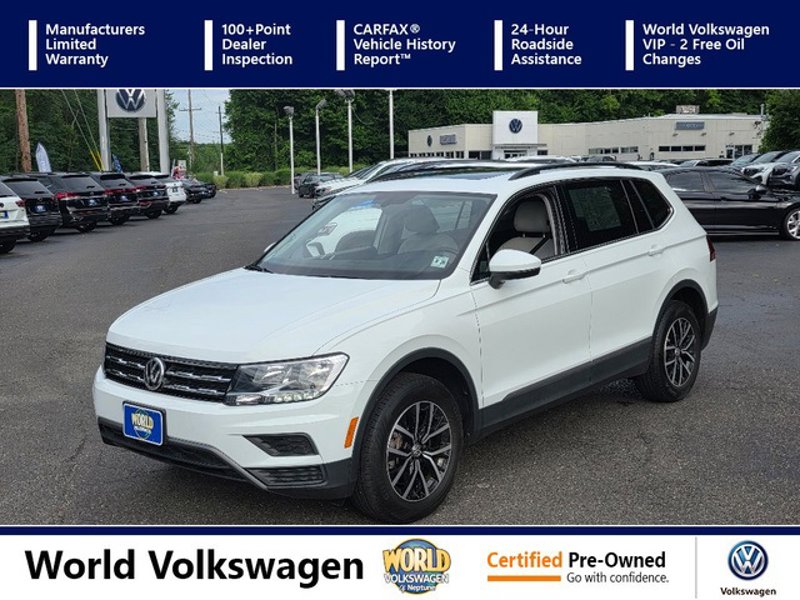 Certified 2021 Volkswagen Tiguan SE image 1