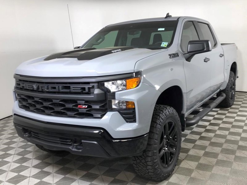 Certified 2024 Chevrolet Silverado 1500 Custom Trail Boss w/ Turbomax Blackout Package image 1