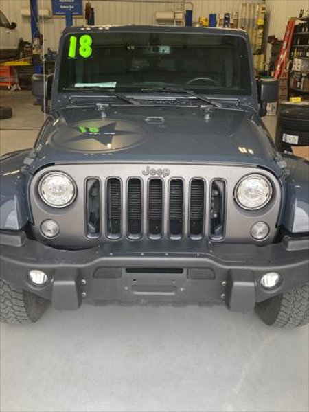 Certified 2018 Jeep Wrangler Unlimited Sport image 1