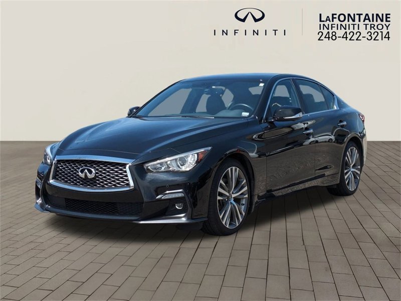 Certified 2022 INFINITI Q50 Sensory image 1