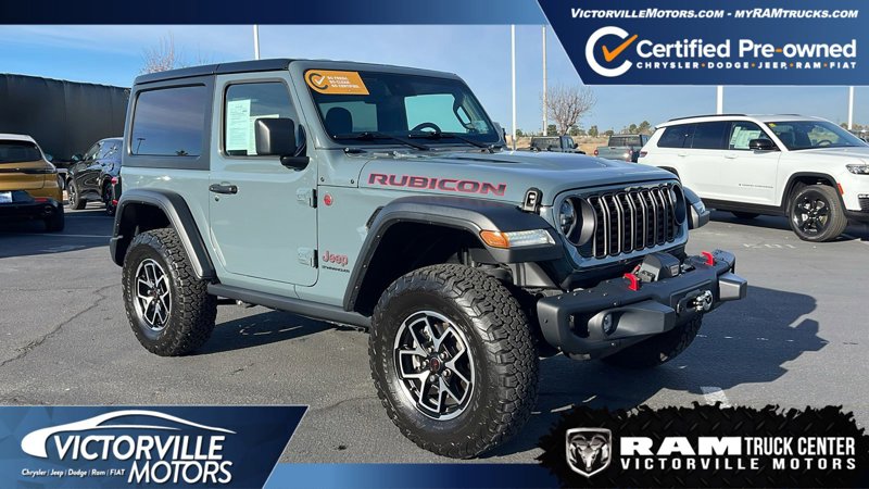 Certified 2024 Jeep Wrangler Rubicon w/ Capability Package image 1