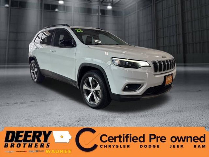 Certified 2022 Jeep Cherokee Limited w/ Mopar Interior Package image 1