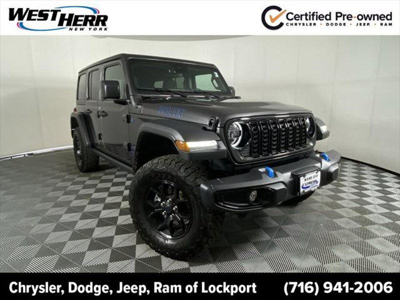 Certified 2024 Jeep Wrangler Unlimited image 1
