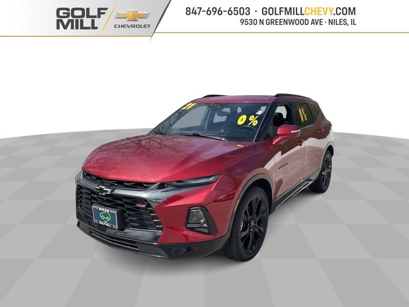 Certified 2021 Chevrolet Blazer RS w/ Driver Confidence II Package image 1